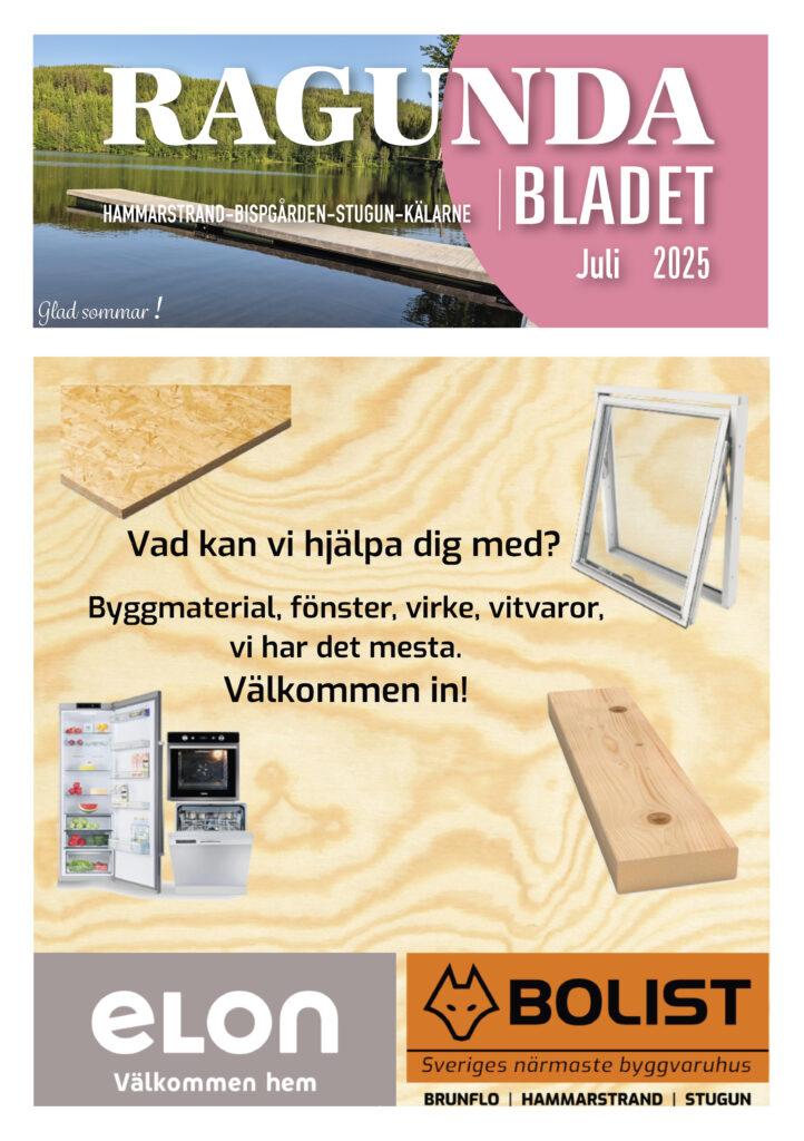Framsida Ragundabladet Juli